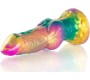 Epic IRIS DILDO WITH RAINBOW TESTICLES OF PLEASURE
