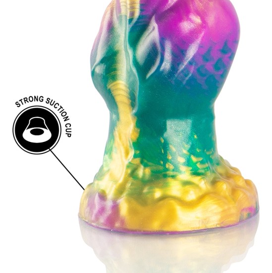 Epic IRIS DILDO WITH RAINBOW TESTICLES OF PLEASURE