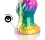 Epic IRIS DILDO WITH RAINBOW TESTICLES OF PLEASURE