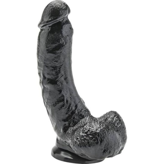 Get Real DILDO 20,5 CM WITH BALLS BLACK