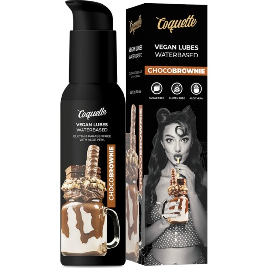 Coquette Cosmetics COQUETTE CHIC DESIRE - PREMIUM EXPERIENCE 100ML VEGAN LUBES CHOCOBROWNIE