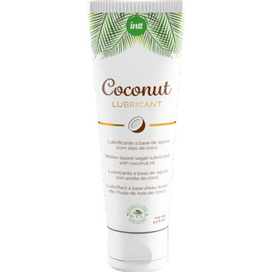 Intt Vegan Line INTT - VEGAN WATER-BASED LUBRICANT WITH INTENSE COCONUT FLAVOR