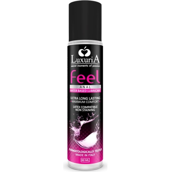 Intimateline Luxuria INTIMATELINE - LUXURIA FEEL ANAL WATER BASED LUBRICANT 60 ML