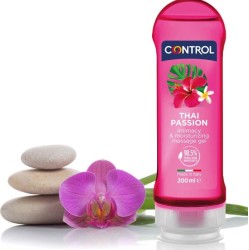 Control Lubes CONTROL - 2 EN 1 MASSAGE & PLEASURE THAI PASSION 200 ML
