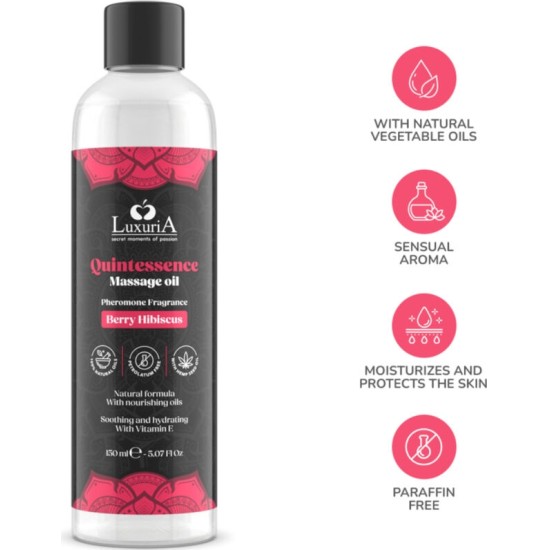 Intimateline LUXURIA - MASSAGE OIL BERRY 150 ML
