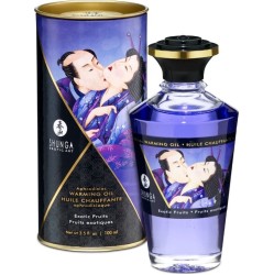 Shunga Oils SHUNGA - HEAT EFFECT MASSAGE OIL EXOTIC FRUITS FLAVOR 100 ML