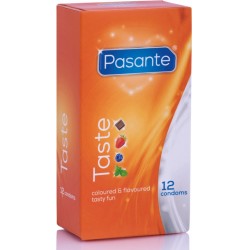 Pasante CONDOMS FLAVORS 12 UNITS