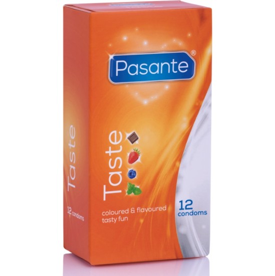 Pasante CONDOMS FLAVORS 12 UNITS