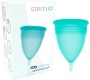 Stercup FDA SILICONE MENSTRUAL CUP AQUAMARINE - SIZE L