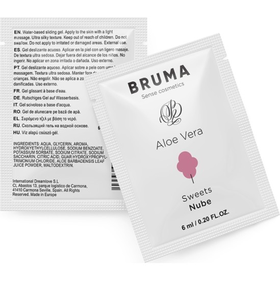 Bruma ALOE VERA SLIDING GEL SWEETS FLAVOR 6 ML