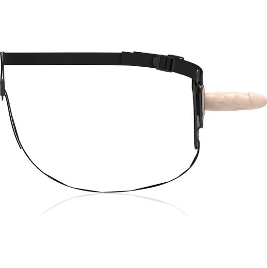 Fetish Submissive Harness FLESH REALISTIC SILICONE 12.5 CM