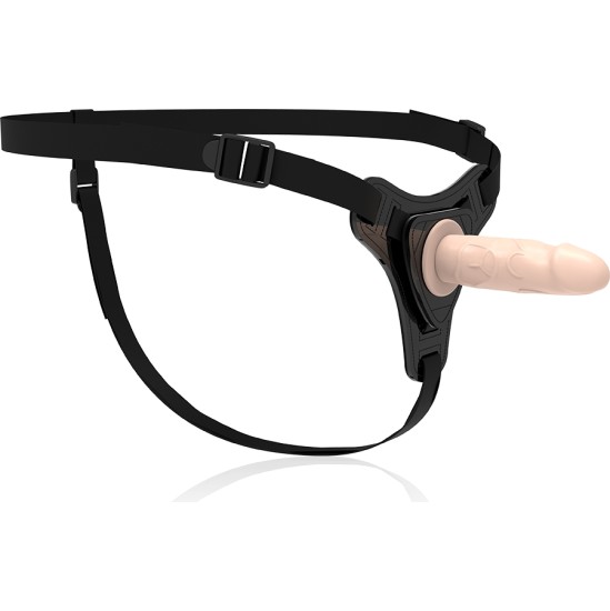 Fetish Submissive Harness FLESH REALISTIC SILICONE 12.5 CM