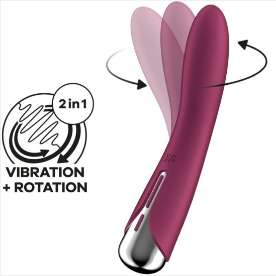 Satisfyer Vibrator SATISFYER - SPINNING VIBE 1 G-SPOT ROTATOR VIBRATOR RED