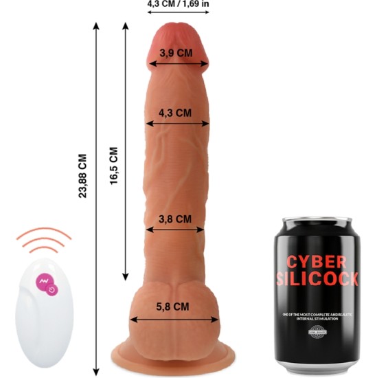Cyber Silicock REMOTE CONTROL REALISTIC MASTER BEN 23.88 CM -O- 4.3 CM