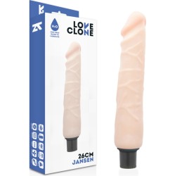 Loveclone JANSEN SELF LUBRICATION VIBRATOR 26 CM -O- 4.2 CM