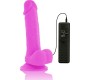 Diversia FLEXIBLE VIBRATING DILDO PURPLE 20.5 CM -O- 4.2 CM