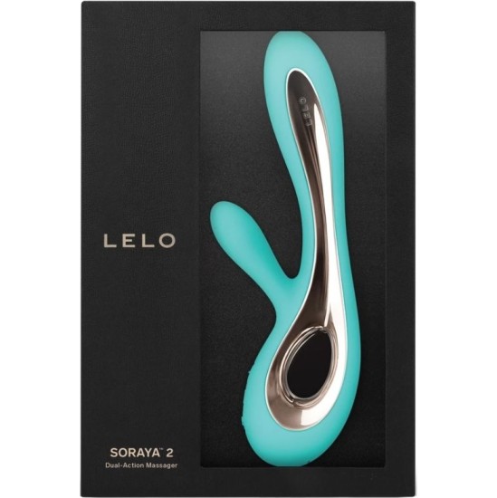 Lelo SORAYA 2 RABBIT AQUA GREEN VIBRATOR