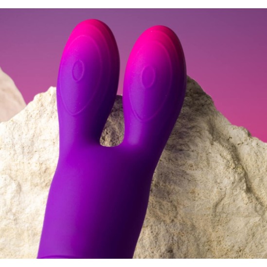 Rocks-Off ROCKS- OFF - GLO-GIRL BUNNY PURPLE FLEXIBLE VIBRATOR