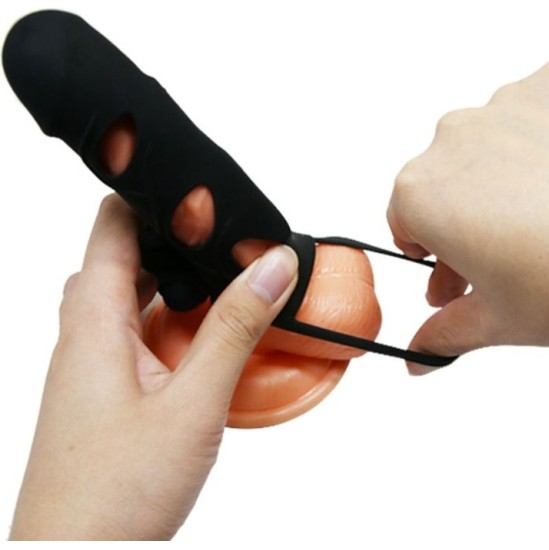 Pretty Love Male PRETTY LOVE - SILICONE COVER WITH VIBRATION 14 CM 1.0