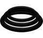 Joydivision Potenzduo PLUS 3 BLACK RINGS SET - S, M, L