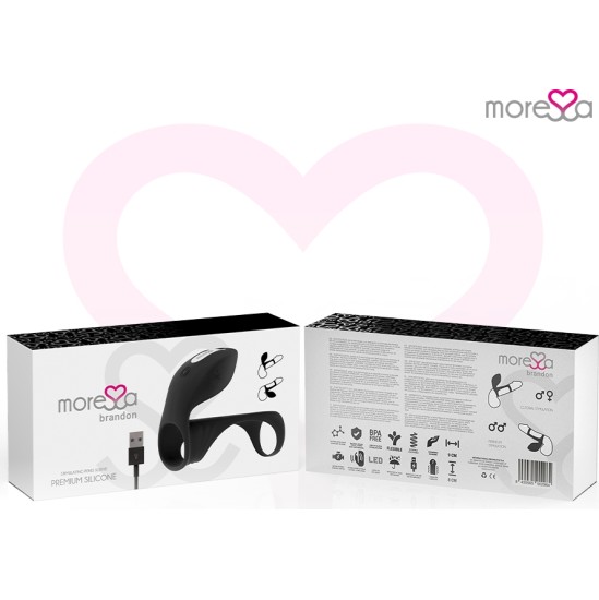 Moressa BRANDON VIBRATOR RING WITH COVER