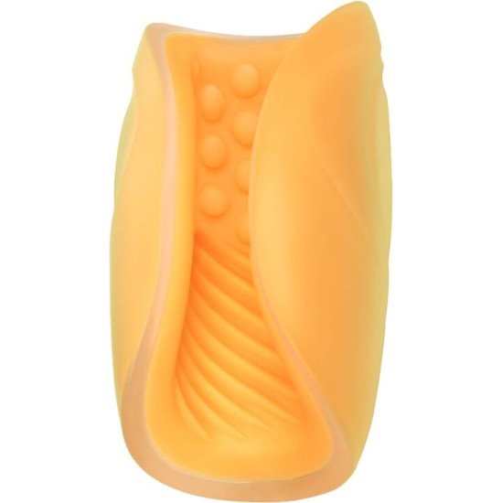 Calexotics BEADED GRIP MASTURBATOR ORANGE