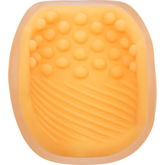 Calexotics BEADED GRIP MASTURBATOR ORANGE