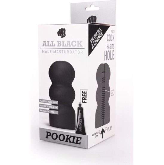 All Black MASTURBATOR POOKIE