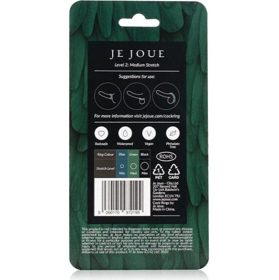 Je Joue GREEN SILICONE RING - MEDIUM CHOKE