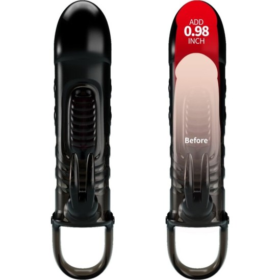 Pretty Love SLOANE RABBIT PENIS SHEATH BLACK