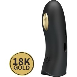 Pretty Love Male PRETTY LOVE - MARICO BLACK ELECTRO-STIMULATOR FINGER COVER