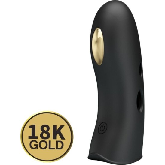 Pretty Love Male PRETTY LOVE - MARICO BLACK ELECTRO-STIMULATOR FINGER COVER