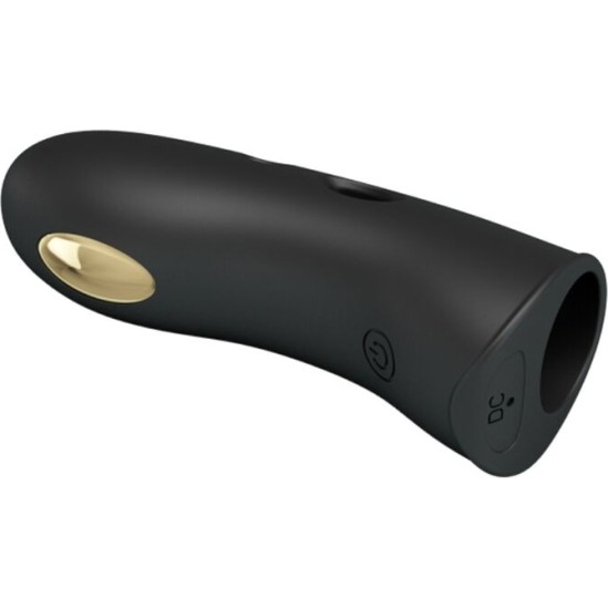 Pretty Love Male PRETTY LOVE - MARICO BLACK ELECTRO-STIMULATOR FINGER COVER