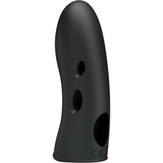 Pretty Love Male PRETTY LOVE - MARICO BLACK ELECTRO-STIMULATOR FINGER COVER