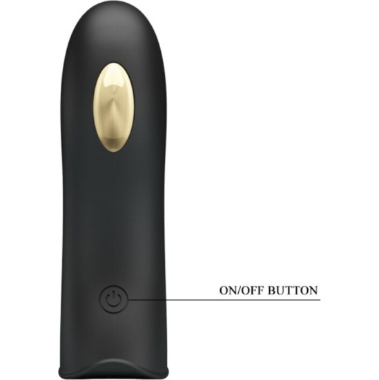 Pretty Love Male PRETTY LOVE - MARICO BLACK ELECTRO-STIMULATOR FINGER COVER