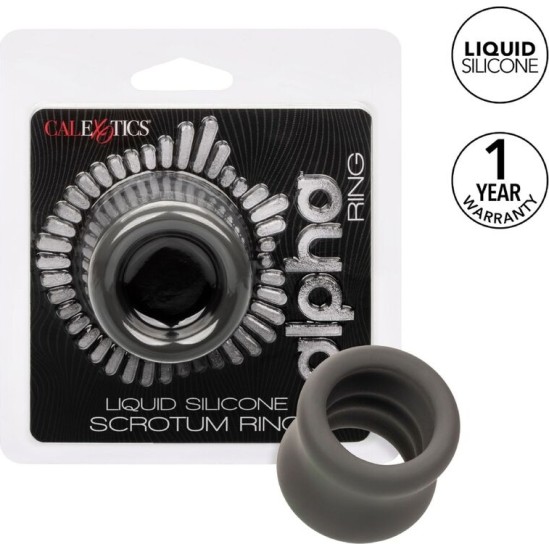 Calexotics ALPHA SCROTUM STRETCHING RING BLACK