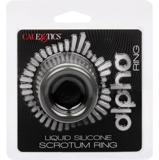 Calexotics ALPHA SCROTUM STRETCHING RING BLACK