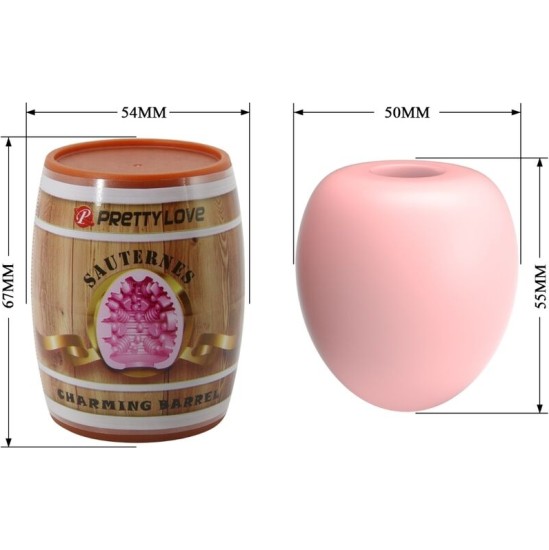 Pretty Love Flirtation PRETTY LOVE - MALE MASTURBATOR EGG PINK MODEL 2