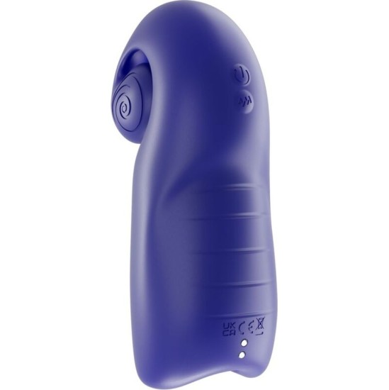 Snail Vibe EVO FOR HIM MALE MASTURBATOR SLIDE NROLL DARK BLUE