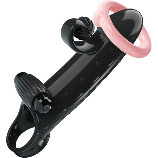 Romance VIBRATING PENIS SLEEVE BLACK