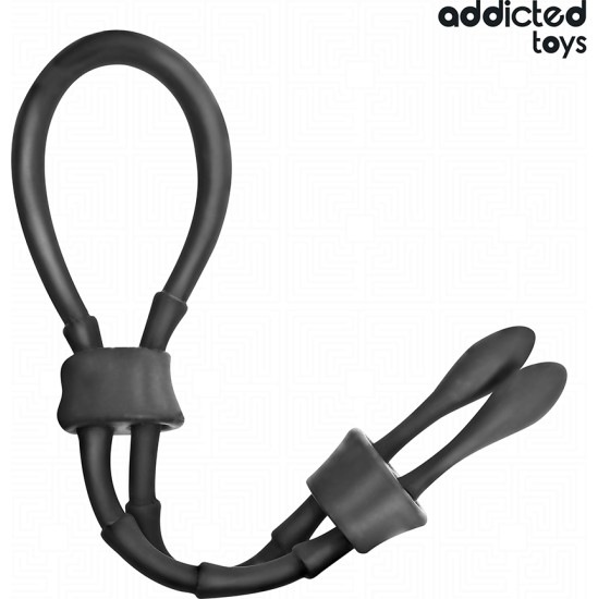 Addicted Toys ADJUSTABLE SILICONE ROPE FOR THE PENIS