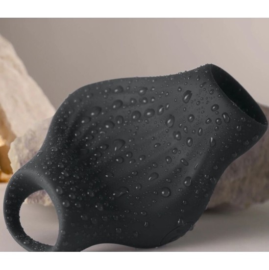 Rocks-Off ROCKS- OFF - PALM BLACK FLEXIBLE VIBRATOR MASTURBATOR