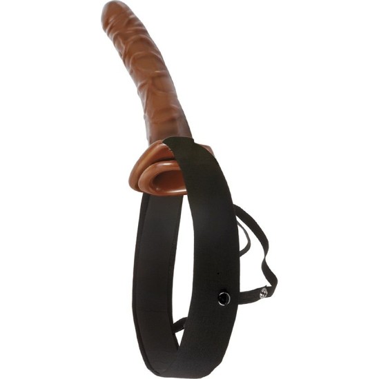 Fetish Fantasy Series CHOCOLATE DREAM HOLLOW STRAP-ON