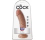 King Cock REALISTIC PENIS 19.5 CM CARAMEL