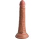 King Cock ELITE REALISTIC SILICONE DILDO 17.8 CM CARAMEL