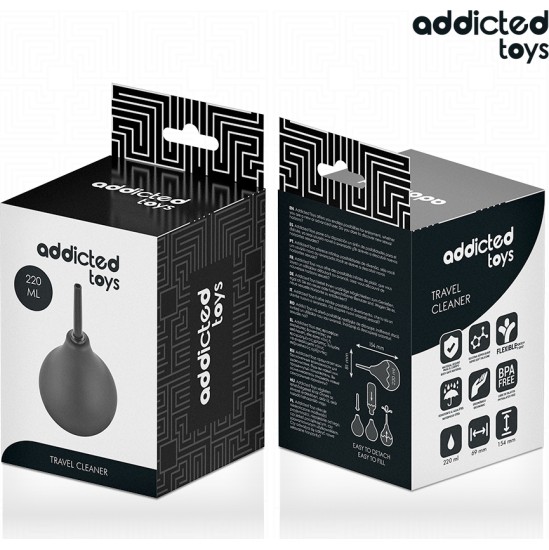 Addicted Toys TRAVEL ANAL CLEANER SIZE L 220 ML