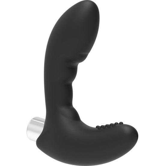 Addicted Toys PROSTATIC VIBRATOR RECHARGEABLE MODEL 4 - BLACK