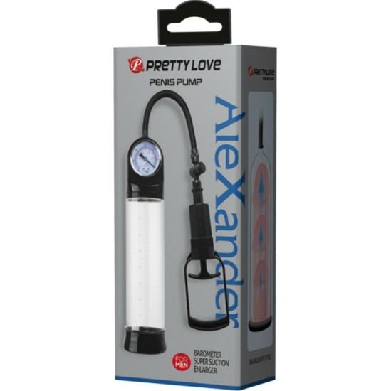 Pretty Love Male PRETTY LOVE - ERECTION PUMP WITH BAROMETER