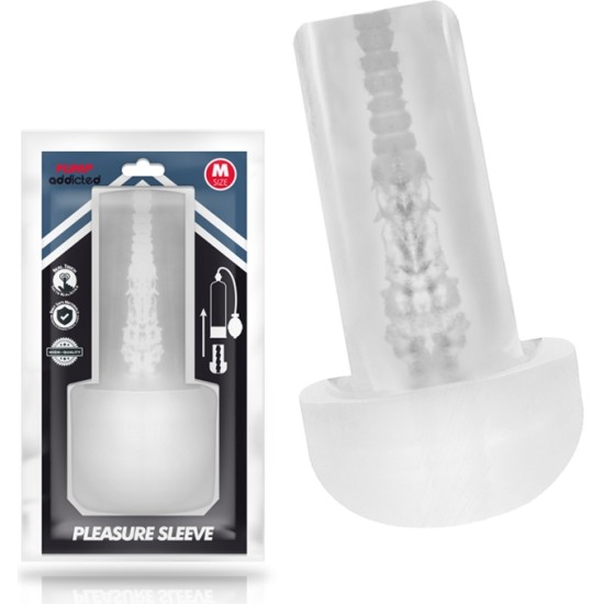 Pump Addicted PLEASURE SLEEVE MASTUBADOR SIZE M