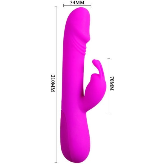 Pretty Love Flirtation PRETTY LOVE - FLIRTATION VIBRATOR WITH RABBIT CLEMENT